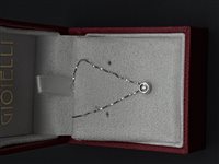 Collana Gioielleria Dossena  Donna in Oro bianco Diamante COOR-211-253